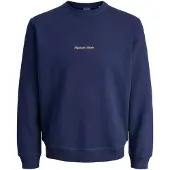 Jack & Jones Norrebro Emb Sweatshirt Bleu 16 Years Garçons