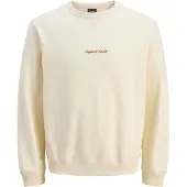Jack & Jones Junior Sweat blanc cassé