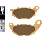 Galfer Plaquettes De Frein à Disque Frittées Fd485-g1370