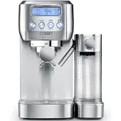 Caso 1821 Espresso Gourmet Latte Espressomaschine silber