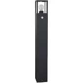 LUCANDE Luminaire Extérieur , Klemens, Noir, Terrasse, Aluminium, Moderne