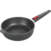 Woll Nowo poêle haute Ø 24cm abn poignée, Poêle + casserole, Noir