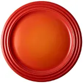 Le Creuset Petite Assiette Le Creuset Orange Volcanique 22 cm (4-Pieces)