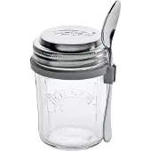 Kilner Frühstücksglas mit Löffel, 350 ml 102615 5010853253046