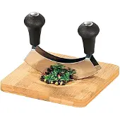 Kesper Planche À Découper De Herbes Bambou Brun 16 X 16 X 1,8 Cm - 50646