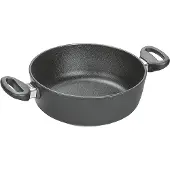Woll 828IL Casserole ronde en aluminium, Poêle + casserole, Noir