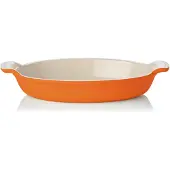 Le Creuset 61105280900006 Plat à four Tradition ovale 28 cm rouge four, Plat à gratin, Rouge