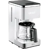 Graef FK401EU FK401 Kaffeemaschine weiß, 10 -15 Tassen