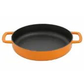 ComBekk Sous Chef 192124OR cocotte 24 cm double poignée, orange