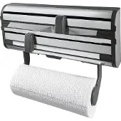 Leifheit Rollenhouder Parat Royal - Zwart RVS