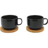 Bredemeijer Verres à Thé Bredemeijer Umea Noir 250ml (2-Pièces)