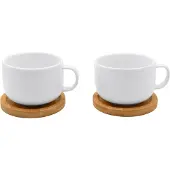 Bredemeijer Verres à Thé Bredemeijer Umea Blanc 250ml (2-Pièces)