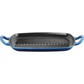 Le Creuset BARBECUE RECTANGULAIRE SIG 30 CM Azure