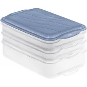 Rotho Boîte De Conservation Alimentaire Ronde Horizon 2x0. 1x1 75l 35l