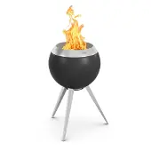 Höfats MOON 45 Feuerkorb mit hohem Fuss (45 cm)