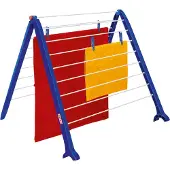Leifheit Séchoir à linge Pegasus 110 pour baignoire
