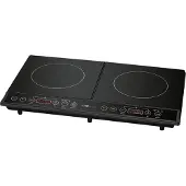 Clatronic DKI 3609 Plaque de cuisson double induction 3500Watt noir