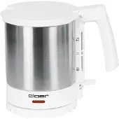 Cloer Bouilloire 4711 1,5 litre 1800Watt blanc/inox