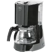 Melitta Cafetière à filtre - Enjoy Top Timer 1017-11 noire - Fonction AromaSelector - Système anti-gouttes