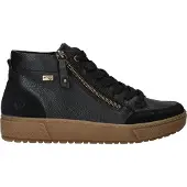 Remonte Chaussure à lacets 'Veterschoenen Hoog' noir