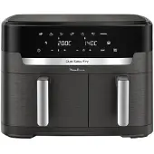Moulinex Dual Easy Fry Xxl Ez942hf0 Airfryer Noir