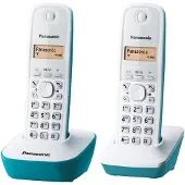 Panasonic KX-TG1612 Téléphone sans fil, identification de l'appelant, 15h de temps de conversation, 7 jours de veille, DECT