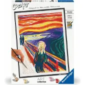 Ravensburger Puzzle Peinture au Numéro - CréArt - Art Collection - Le Cri