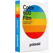 Polaroid Film Couleur 600 Cadre Rond 8 Photos Instantanées