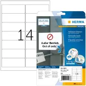 Herma Étiquettes d'adresse amovibles A4