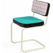 Seletti Chaise à grille rouge Superchair