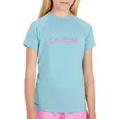 Protest Senna Short Sleeve Rash Guard Bleu 128 cm Fille