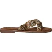 Lazamani Pantoufle 'Teenslippers' beige