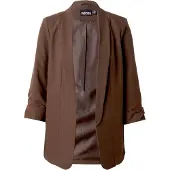 Pieces Boss 3/4 Blazer Marron S Femme