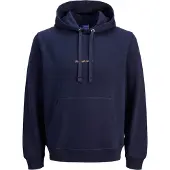 Jack & Jones Sweat-shirt 'JORNorrebro' bleu marine / orange