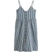 Next Robe d’été marine / blanc