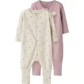 Name it Pyjama beige clair / gris foncé / rose ancienne