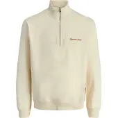 Jack & Jones Sweat-shirt 'JORNORREBRO' orange foncé / blanc cassé