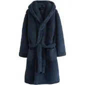 Next Peignoir long bleu marine
