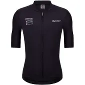 Santini Pirelli Wheel Short Sleeve Jersey Noir 2XL