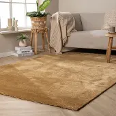 NATURL. Tapis lavable - Clean Or | 120x170 cm | Rectangulaire | Pile courte