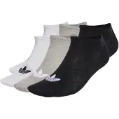 Adidas Originals Chaussettes 'Liner 6 Pairs' gris chiné / noir / blanc