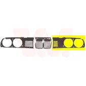 VAN WEZEL 0620511 Radiator grill