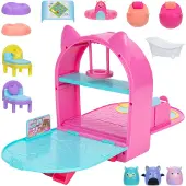 Jazwares Squishmallows - Squish-a-longs Onderweg Speelset Feest
