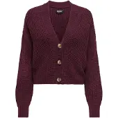ONLY Cardigan 'CAROL' lie de vin