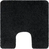 Spirella Tapis de bain Microfibre HIGHLAND 55x55cm Noir