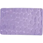 MSV Tapis de bain Mousse Galet Lavande 50 X 80 cm (50 x 50 cm)