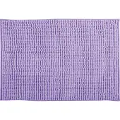 MSV Tapis De Bain Chenille 50x80 cm Lavande Lavanda - Microfibre (80 x 50 cm)