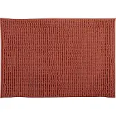 MSV Tapis de bain Microfibre CHENILLE 50x80cm Terracotta