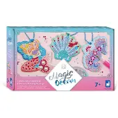 Janod Jeu créatif Magic Océan 3 Porte-Clés à diamanter