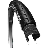CST Couverture vélo Basic 37 590 26 x 1.3/8 profil C1263 bande réfléchissante noire